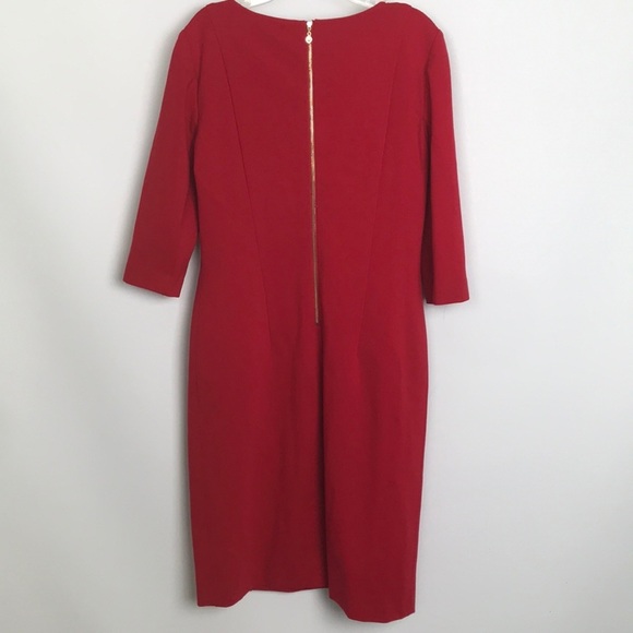 Etcetera Red Dress Size 8 - Picture 4 of 8